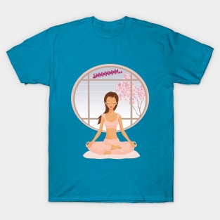 relaxing yoga condition T-Shirt